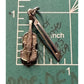 Vintage Sterling Silver Violin With Bow Charm Musical Instrument Charm