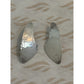 Pre Owned James Avery Retired Vintage Silver Hammered Curved Post Earrings