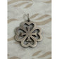 James Avery Sterling Silver Retired Hearts & Cross Pendant Pre-Owned