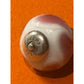 James Avery Retired Baby Girl Shoes Heart Glass Art Finial Charm Pre-Owned