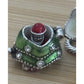 Brand New Brighton Enameled Merry Christmas Tree Opens Up Santa Charm Or Pendant