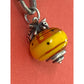 James Avery Retired Silver Finial Original Release Honey Bee Glass Art Bead Pre-Owned