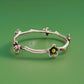 Pre owned James Avery Retired Spring Blossom Twig Branch Bracelet M
