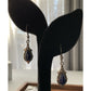Sterling Silver Lapis Lazuli Dangle Earrings 925 Southwestern Navajo Style Drop