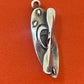 Preowned James Avery Retired Rare Silver Kayak Charm