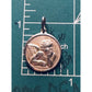 Vintage SU 925 Sterling Silver Italy Raphael Cherub Angel Medal Charm / Pendant