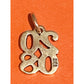 James Avery Retired Sterling Silver 2008 Year Charm Pre-Owned