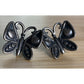 Vintage Sterling Silver Butterfly Heart Mariposa Pierced Earrings Oxidized