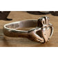 James Avery Retired Sterling Silver Claddagh Heart Ring Size 6.5