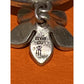 Pre owned James Avery Retired Silver and Brass Flower Dangle Ring Size 5