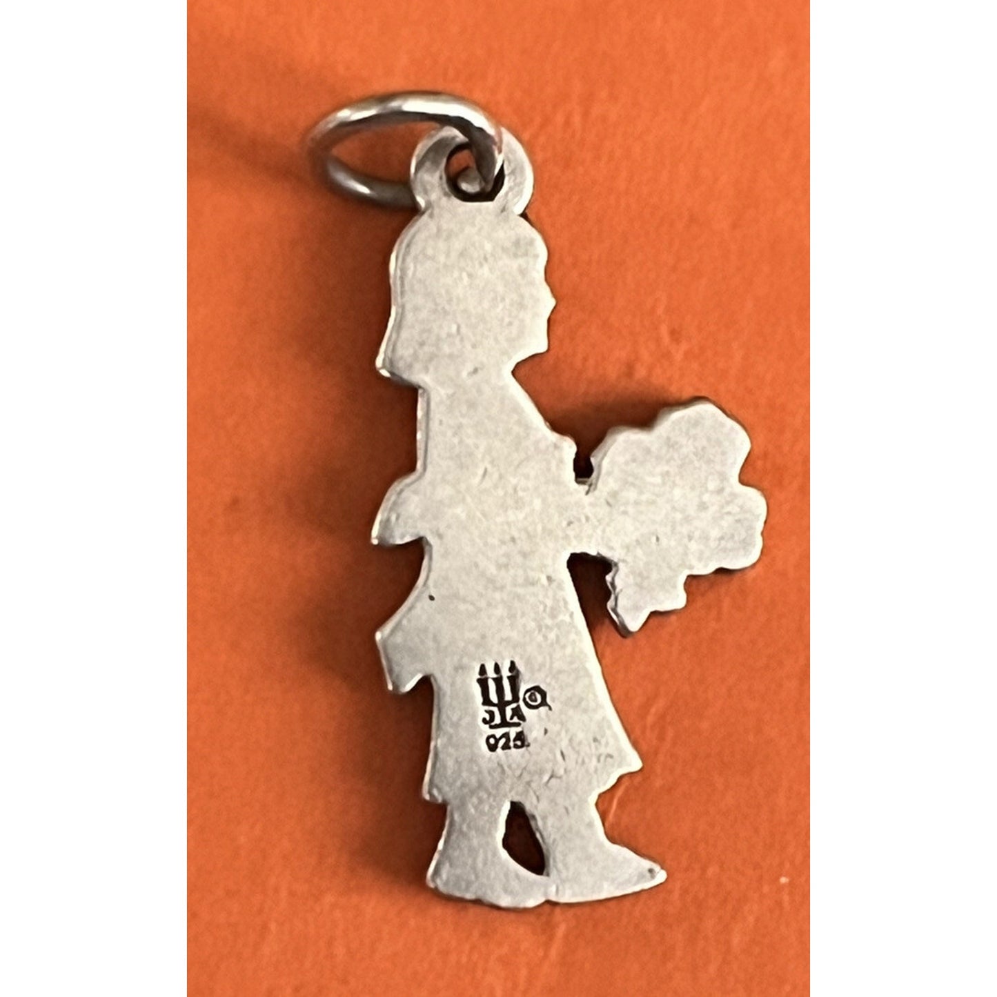 James Avery Retired Sterling Silver Flower Girl Charm Pre-Owned
