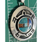 Vintage Zuni Native American Sterling Silver Inlay Pendant Signed F.L. 925