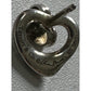 Vintage Tiffany & Co. Elsa Peretti Sterling Silver Open Heart Stud Earrings 925