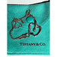 Tiffany & Co. Elsa Peretti Sterling Silver Open Apple 16” Necklace