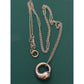 Tiffany & Co. Elsa Peretti Small Bean Pendant Necklace 925 Silver Spain 16”