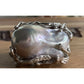 925 OP Sterling Silver Gray Baroque Pearl Branch Statement Ring 17g Size 6.5