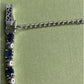 Vintage 925 Sterling Silver Blue Sapphire Tennis Bracelet 14g 7.25” Safety Chain