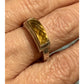 Vintage Michael Dawkins Sterling Silver Smoky Quartz Ring Size 7.5 Thailand 6g