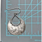 Silpada 925 Sterling Silver Hammered Dangle Crescent Earrings