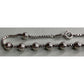 Italy 925 Sterling Silver Beaded Ball Box Chain Bracelet 7.5" 6g