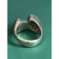 V Benally Navajo Sterling Silver Inlay Ring Turquoise Lapis Spiny Oyster Sz 7.25