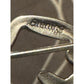 Vintage Sterling Silver Climbing Frog Brooch Pin 5.2g Tree Frog on Reed