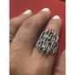 James Avery Retired Sterling Silver Brutalist Ring Size 8.5 Pre-Owned
