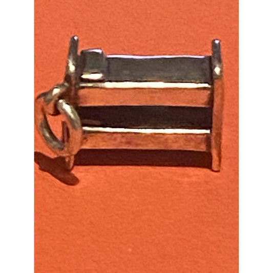 James Avery Retired Hard to Find Silver Bunk Beds Charm Pre-Owned