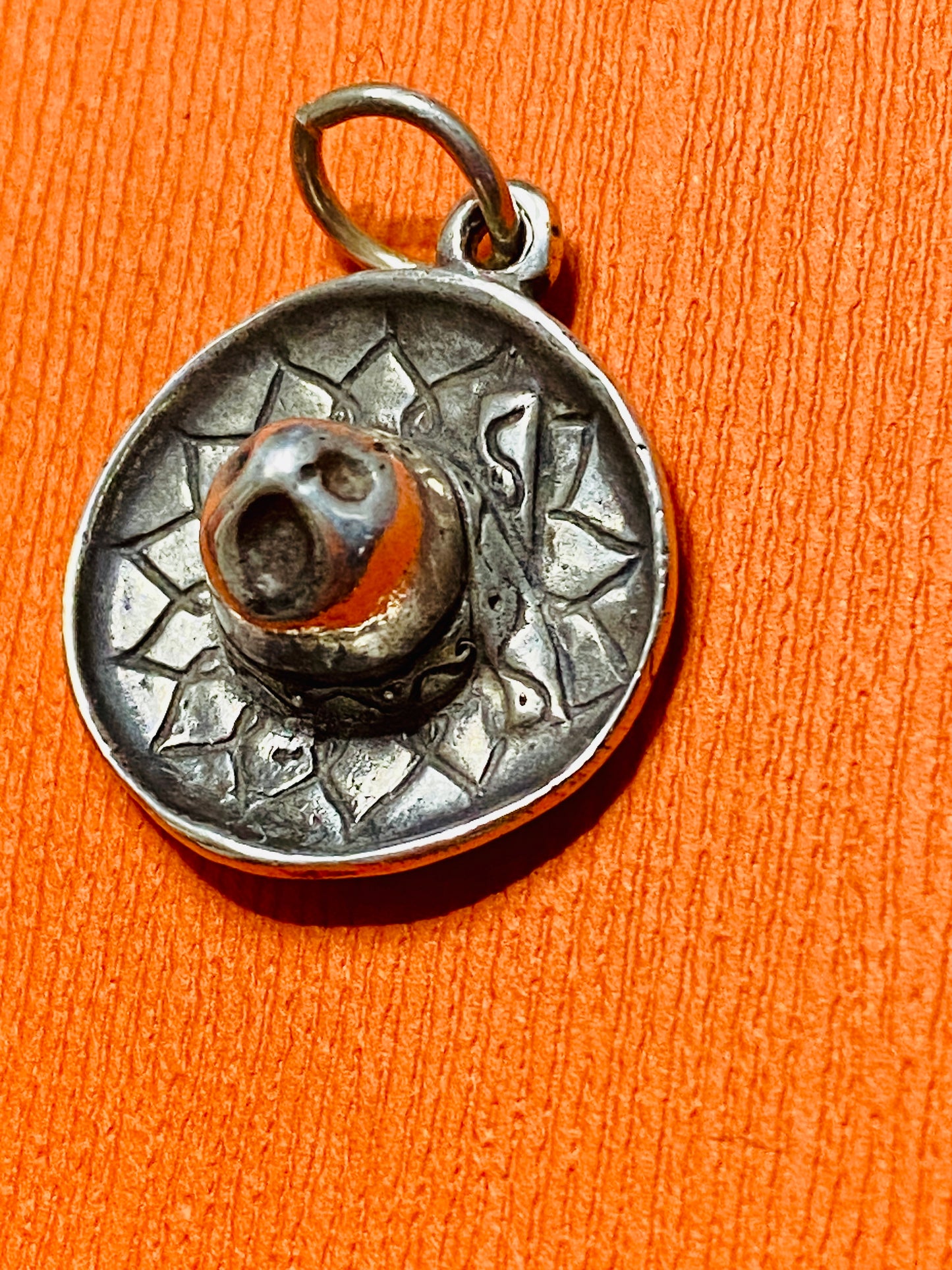 Preowned James Avery Retired Silver Sombrero Charm