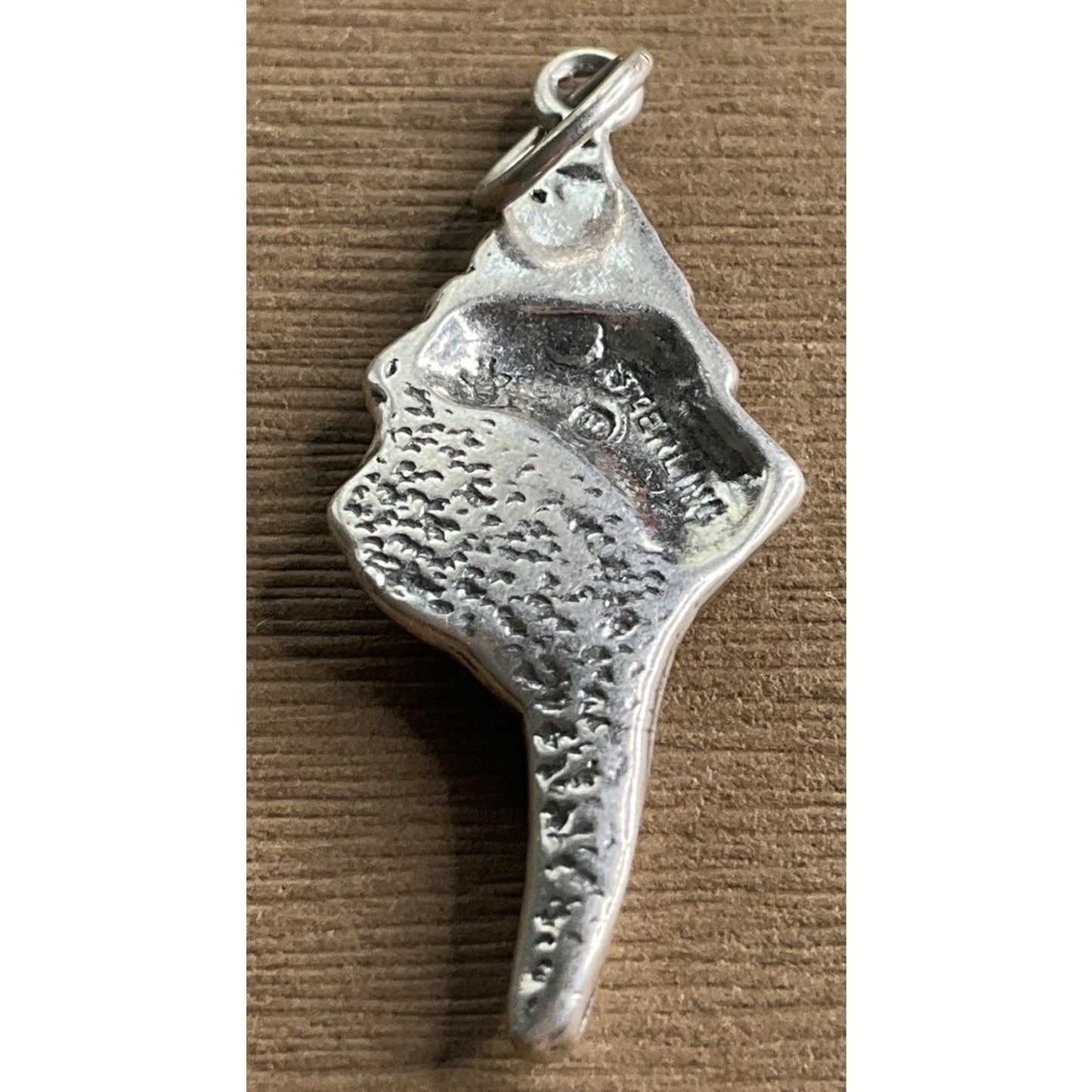 Vintage Sterling Silver Conch Shell Charm