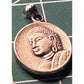 Vintage Japan Kamakura Daibutsu Great Buddha Sterling Silver Pendant Charm 5g
