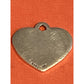 James Avery Retired Sterling Silver 2008 Year In Heart Charm Pre-Owned