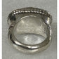 John Hardy Sterling Silver 925 Dayak Signet Statement Ring Size 7.5 Heavy 18g