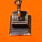 Preowned Preowned James Avery Retired Geneva hand fluter Iron Charm or Pendant EXTREMELY RARE!