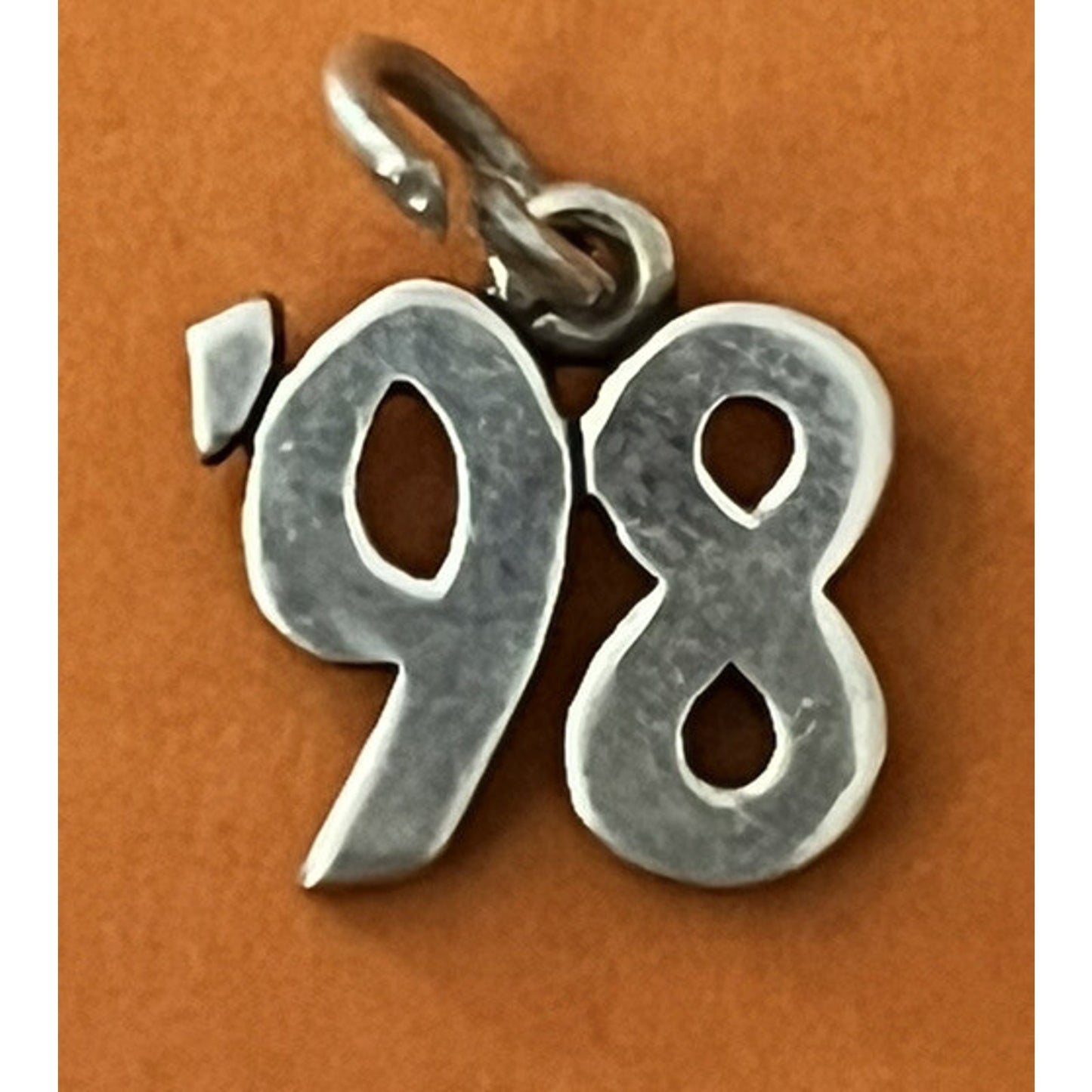 James Avery Retired Sterling Silver ‘98 Year Charm Pre-Owned