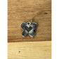 James Avery Retired RARE Sterling Silver Heart Butterfly Charm