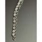 Vintage Sterling Silver CZ Tennis Bracelet 925 Signed 925 CZ 8” Bracelet