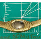 Vintage Kenneth J Lane for Avon Necklace Omega KJL Gold Tone Choker 17.5"