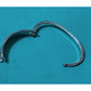 Vintage Mexico Sterling Silver Greek Key Hinged Bangle Bracelet 16g