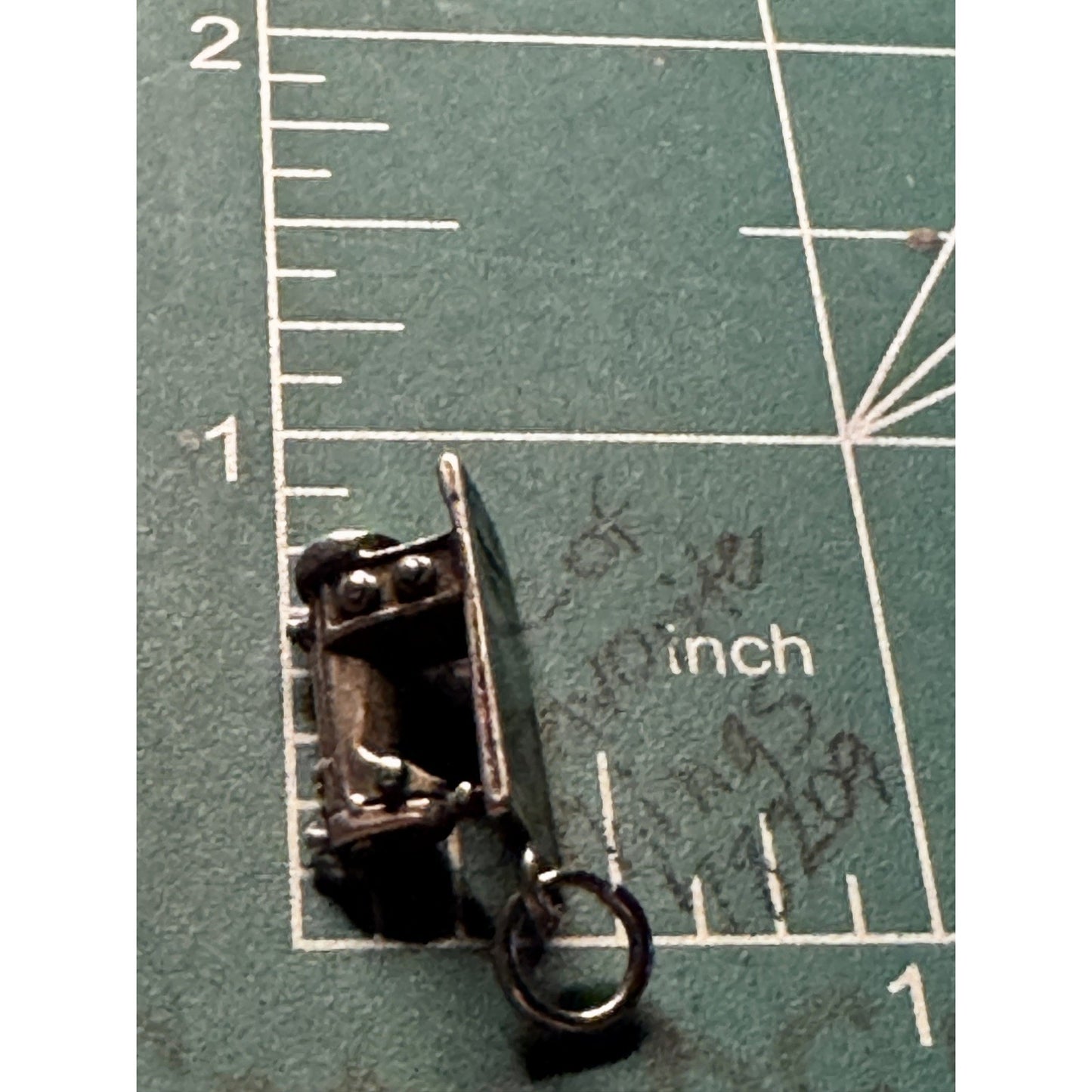 Vintage Sterling Silver 3D Detailed Sewing Machine 925 Charm