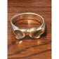 Tiffany & Co Elsa Peretti Open Heart Ring Sterling Silver Size 5.75 Spain 925