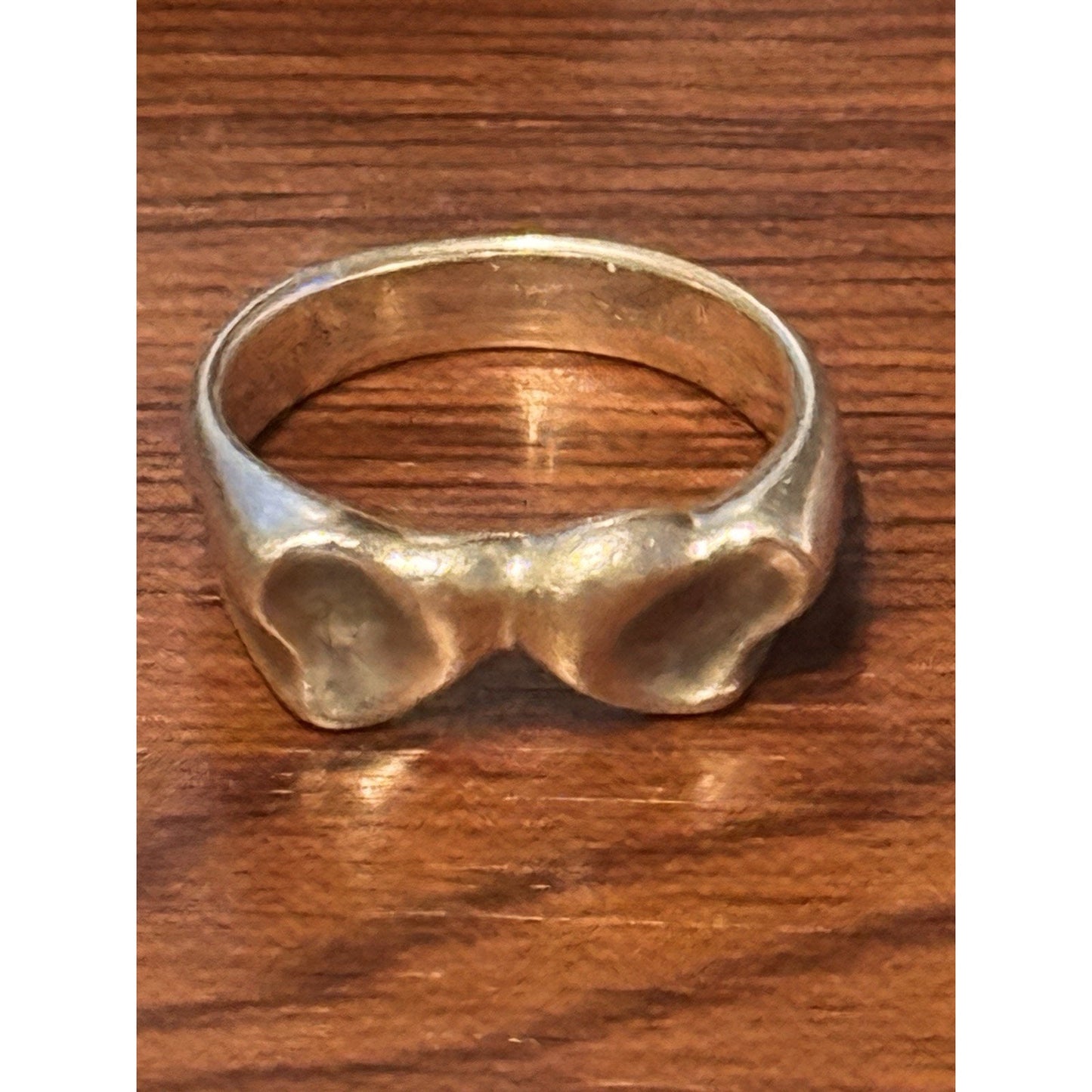 Tiffany & Co Elsa Peretti Open Heart Ring Sterling Silver Size 5.75 Spain 925