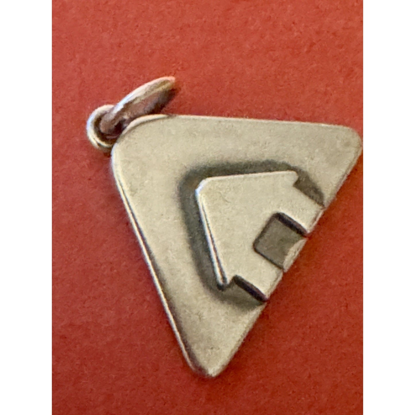 Pre owned James Avery Retired RARE Sterling Silver Teepee Camping House Charm