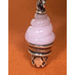 James Avery Retired Hard To Find Silver And Pink Glass Ice Cream Cone Charm Pre-Owned