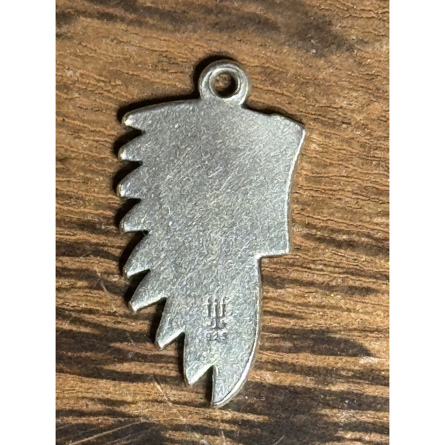 James Avery Retired Sterling Silver Indian Headdress Charm Pre-Owned