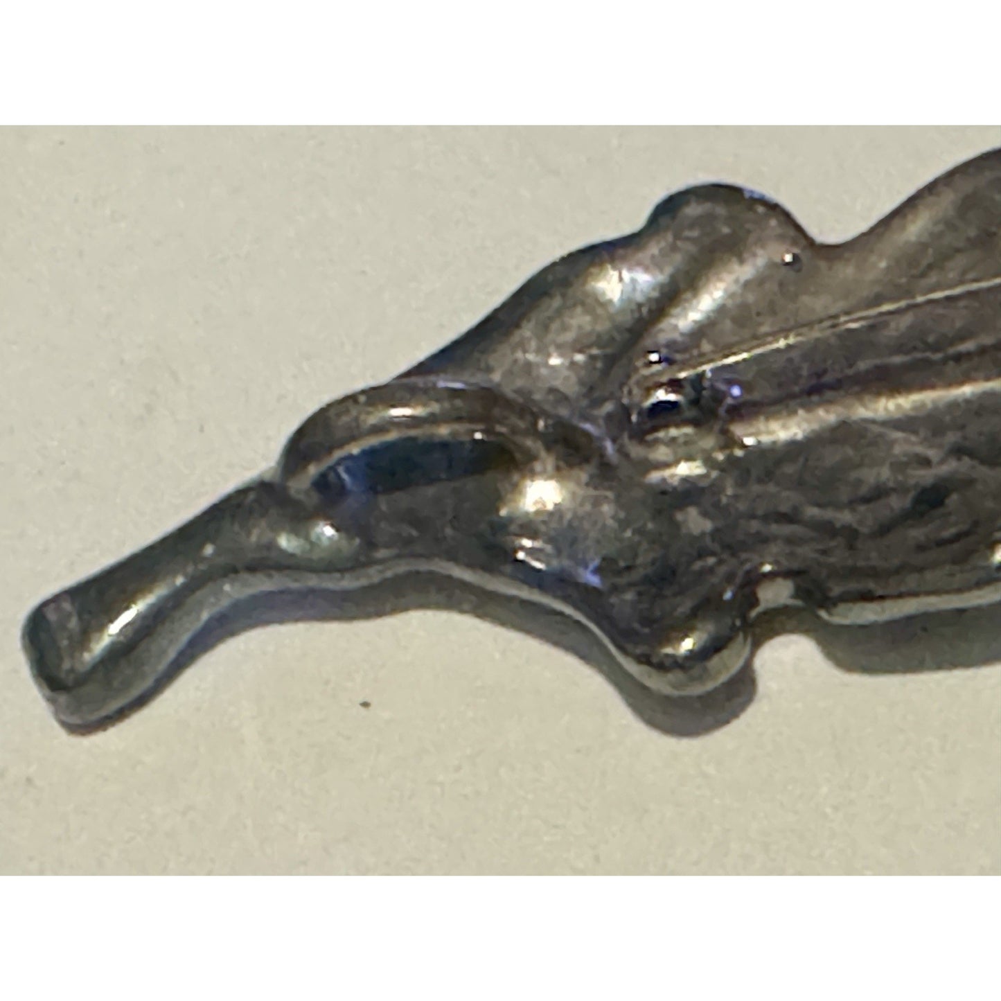 Vintage ATI Thailand Sterling Silver 925 Leaf Brooch Pendant 3” Botanical 9.6g