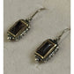 Pre owned James Avery Retired Graciela Smoky Quartz Earrings Sterling Silver And 14K gold