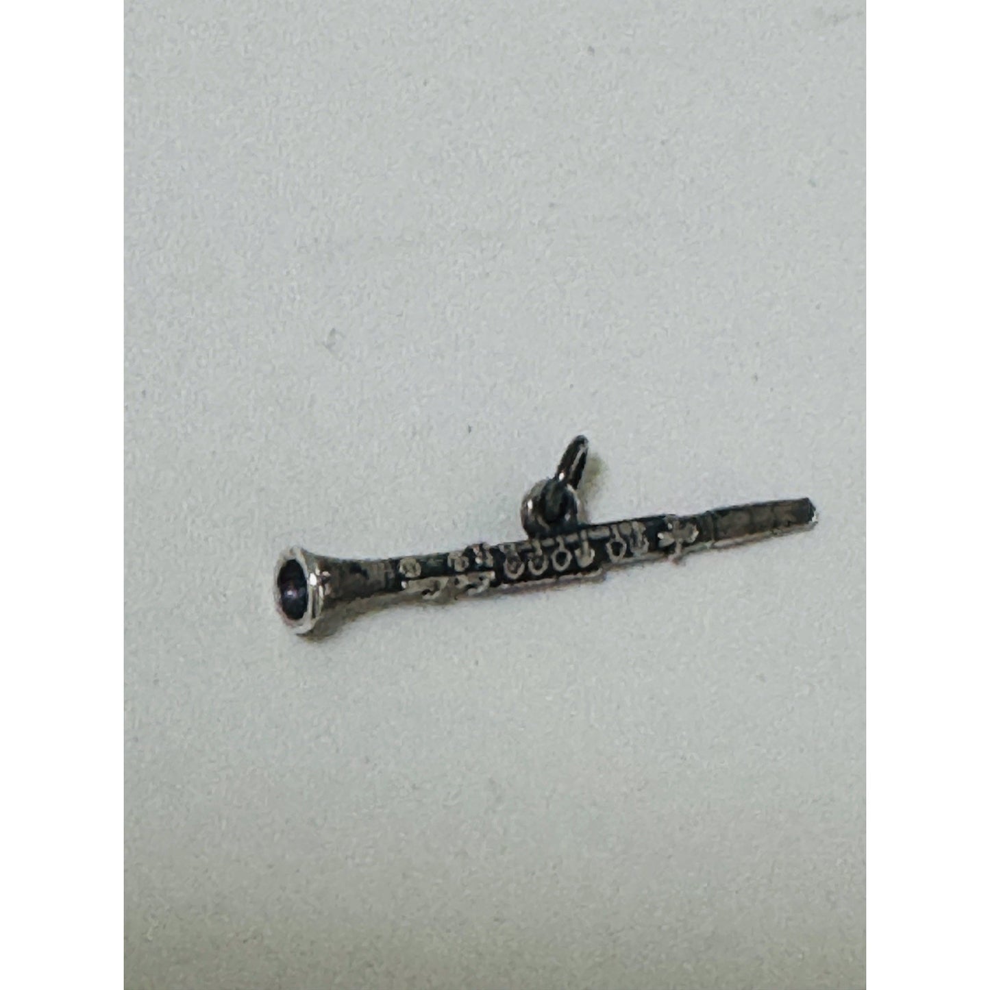 Pre owned Hard to Find James Avery Retired Silver Clarinet Charm Strong Stamp In JA Box