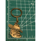 Pre Owned James Avery Retired Rare Texas A & M Bronze Sergeant Keychain TAMU Aggies