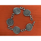 James Avery Retired HTF Rare Silver Pieces of Eight Bracelet